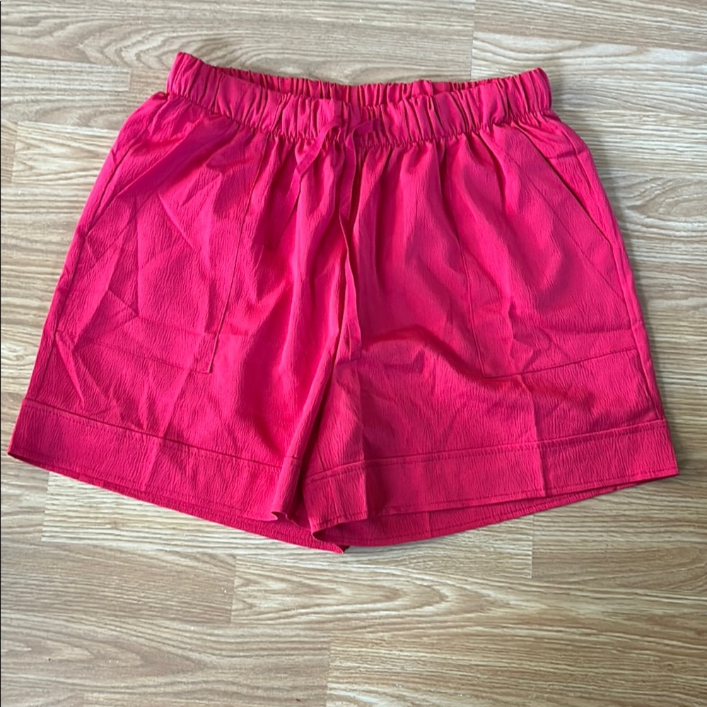 Women's Red Shorts